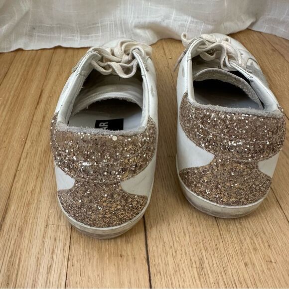 Gold Goose Super-Star with Silver Leather Star and Snake Print - Picture 8 of 13